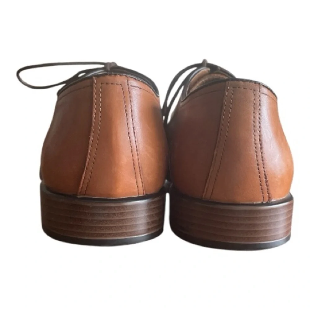 Giorgio Brutini Brown Leather Oxfords
